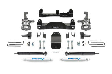 Fabtech 2014 Ford F150 4WD 4in Basic Sys w/Rr Perf Shks - K2209