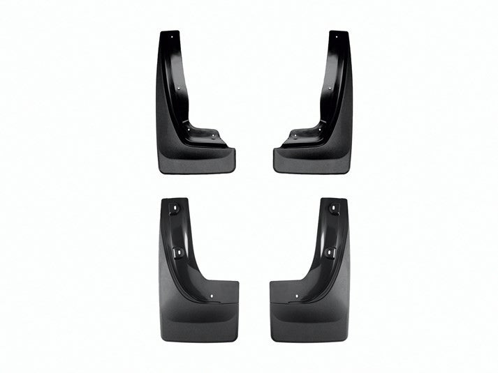 WeatherTech 22-23 Jeep Grand Cherokee (Incl. 4xe) No Drill Mudflaps - Black - 110141-120153