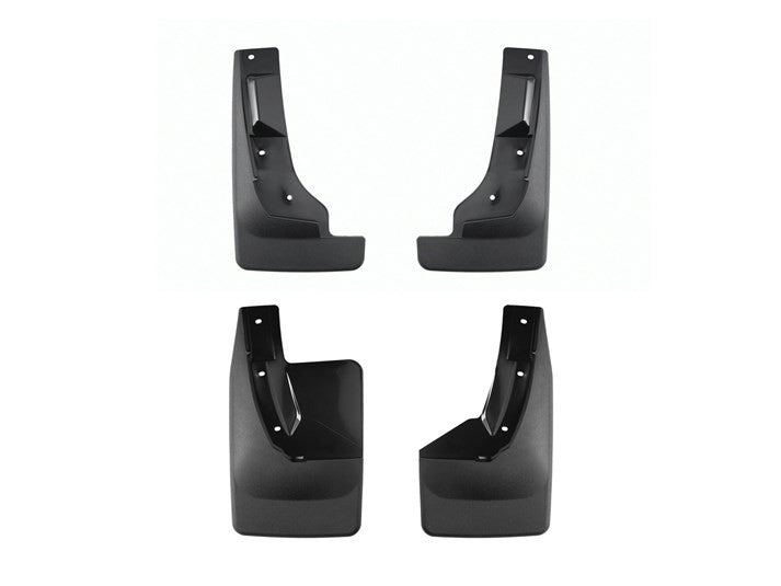 WeatherTech 2022 Ford Maverick (Incl. Hybrid) Front/Rear No Drill Mudflaps - Black - 110146-120146