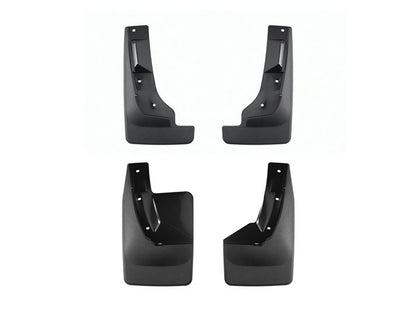 WeatherTech 2022 Ford Maverick (Incl. Hybrid) Front/Rear No Drill Mudflaps - Black - 110146-120146