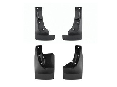 WeatherTech 2022 Ford Maverick (Incl. Hybrid) Front/Rear No Drill Mudflaps - Black - 110146-120146