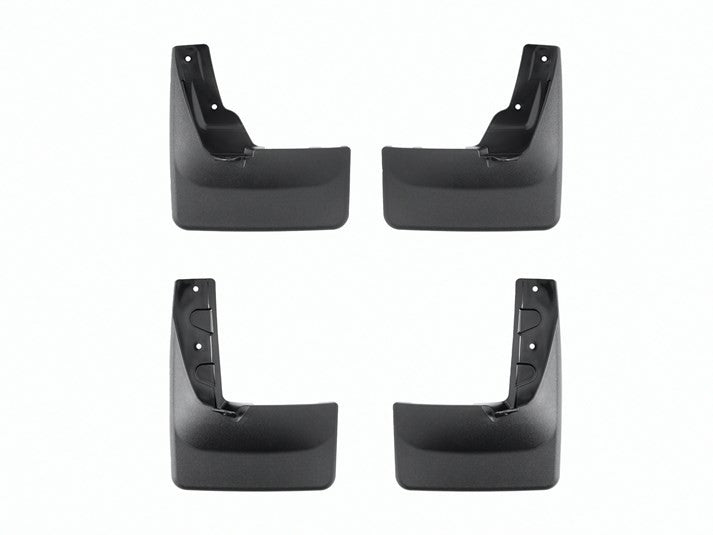 WeatherTech 22-23 Toyota Tundra CrewMax/Double Cab Front No Drill MudFlaps - Black - 110154