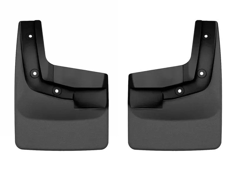 WeatherTech No Drill Front MudFlaps For 2024+ Ford Ranger - Black