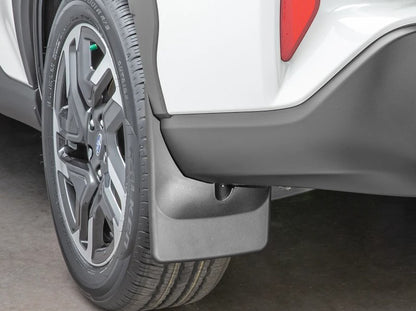 WeatherTech No Drill Front & Rear MudFlaps For 2025 Subaru Forester - Black  - Rear