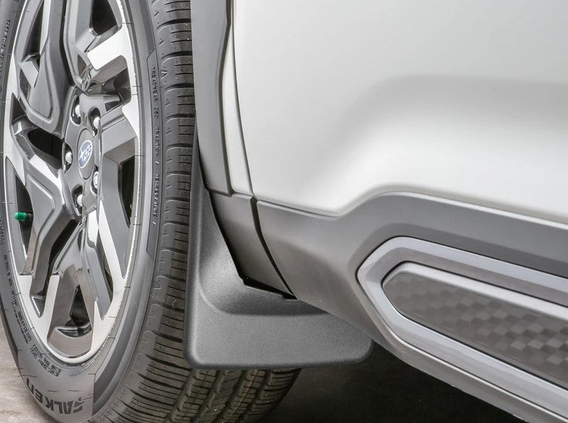 WeatherTech No Drill Front & Rear MudFlaps For 2025 Subaru Forester - Black  - Front
