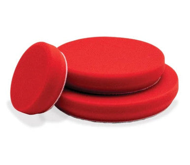 Griots Garage 3in Red Waxing Pads (Set of 3) - Single - 11263-1