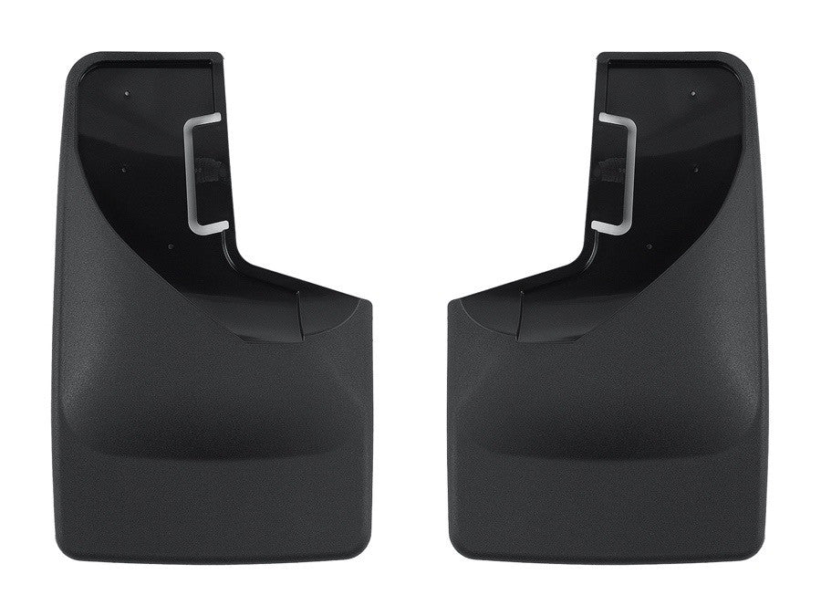WeatherTech 2021+ Ford Bronco No Drill Mudflaps (Style 2/Will Not Fit 315 Tire Size) - Black - 120151