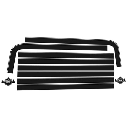 IAG Off-Road Boss Style Vinyl Side Stripe Kit for 2021+ Ford Bronco 4 Door