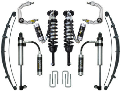 ICON 05-15 Toyota Tacoma 0-3.5in/16-17 Toyota Tacoma 0-2.75in Stage 8 Suspension System w/Billet Uca - K53008