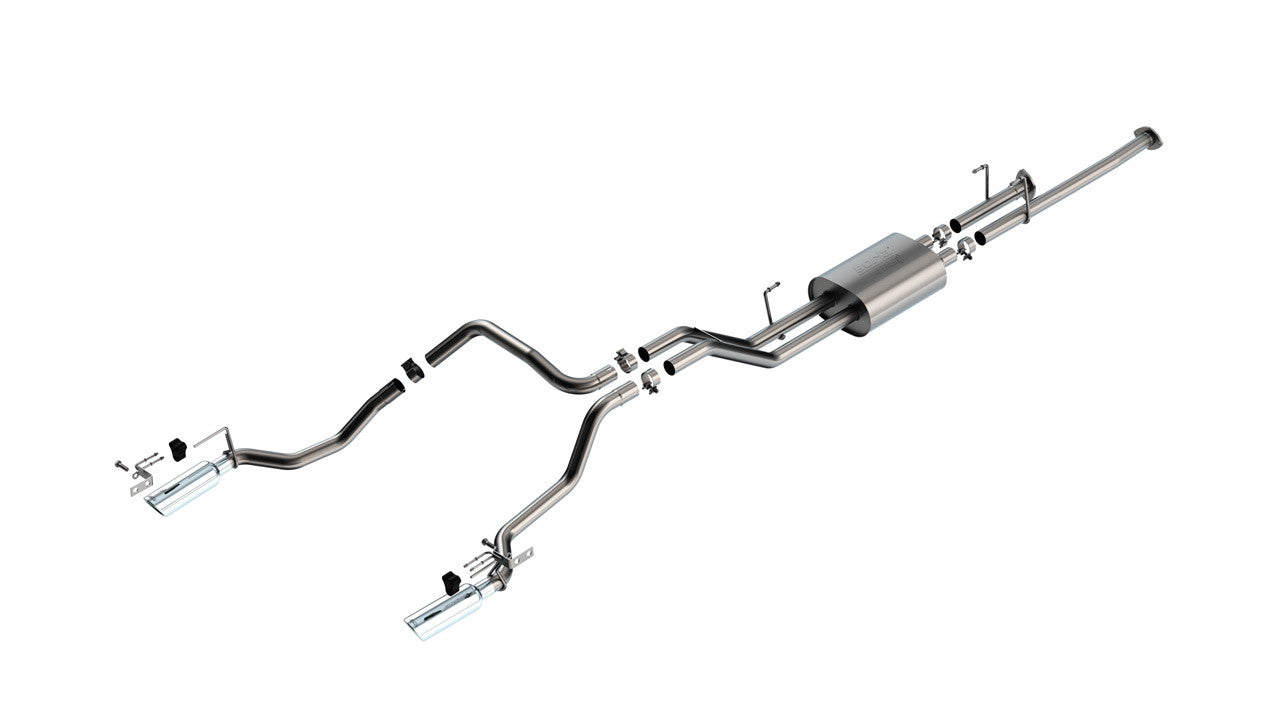 Borla 09-13 Toyota Tundra 4.6L/5.7L ATAK Cat-Back Exhaust - 4in Stainless Tips - 141026