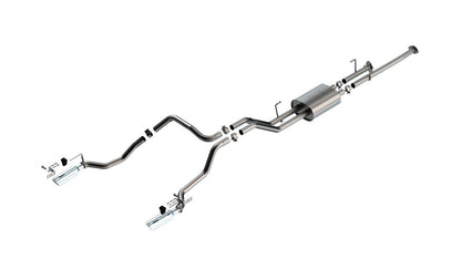 Borla 09-13 Toyota Tundra 4.6L/5.7L ATAK Cat-Back Exhaust - 4in Stainless Tips - 141026