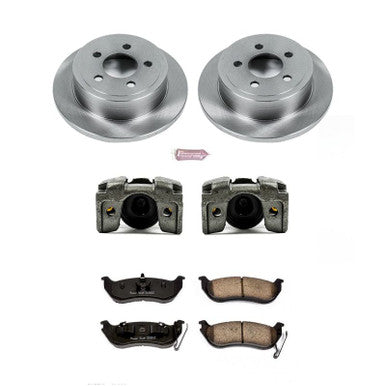 Power Stop 03-07 Jeep Liberty Rear Autospecialty Brake Kit w/Calipers - KCOE2197