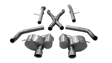 Corsa 2012-2021 Jeep Grand Cherokee SRT 2.75in Dual Rear Xtreme Cat-Back Exhaust - 21058