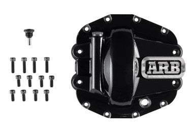 ARB Diff Cover Blk Jeep JL Rubicon Front - 0750011B