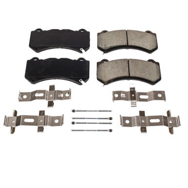 Power Stop Z17 Evolution Ceramic Front Brake Pads w/Hardware For 2012-21 Jeep Grand Cherokee - 17-1405