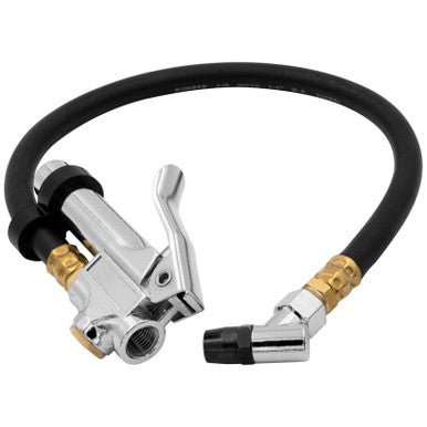 Autometer Inflator Assembly Tire Pressure Gauge w/ 18in Hose - 2170