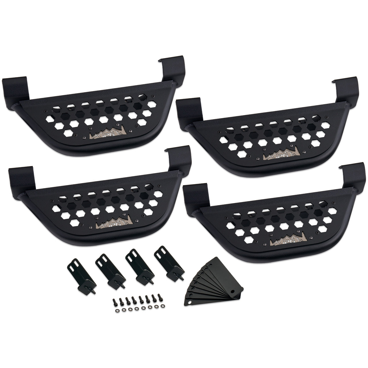 IAG EZ-Step® Add-on (2 Pair) for 2018+ Jeep Wrangler 4 Door / 2020+ Gladiator