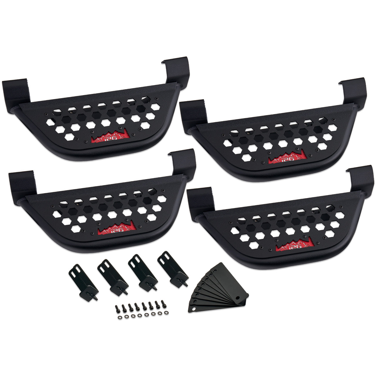 IAG EZ-Step® Add-on (2 Pair) for 2018+ Jeep Wrangler 4 Door / 2020+ Gladiator