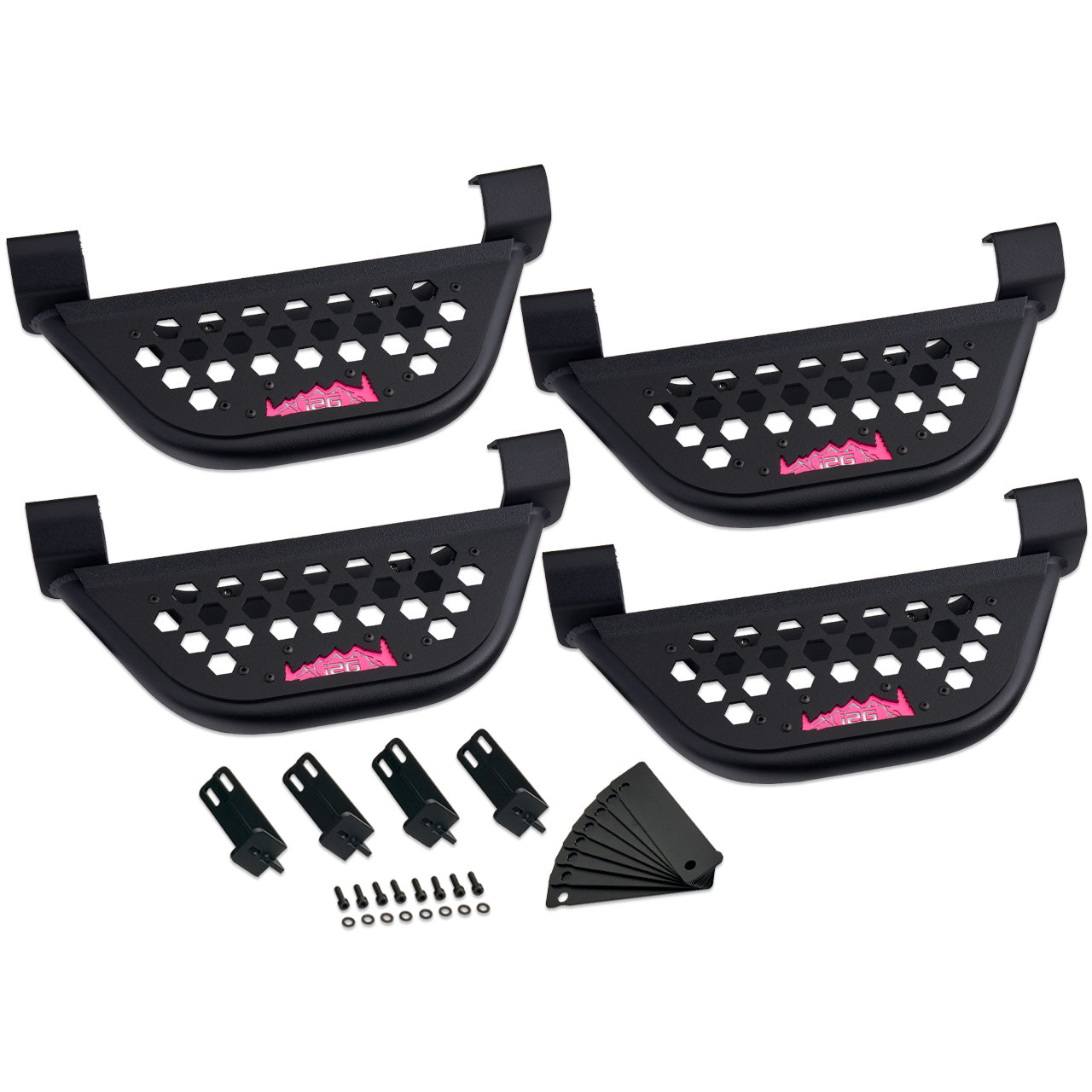 IAG EZ-Step® Add-on (2 Pair) for 2018+ Jeep Wrangler 4 Door / 2020+ Gladiator