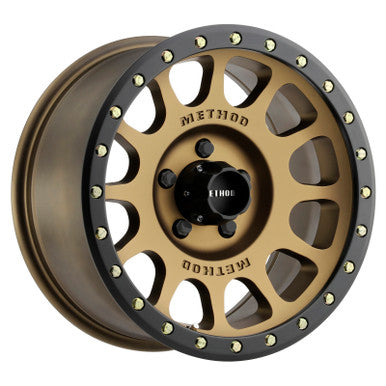 Method MR305 NV 17x8.5 0mm Offset 5x150 116.5mm CB Method Bronze/Black Street Loc Wheel - MR30578558900