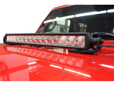 Go Rhino 18-20 Jeep Wrangler JL/JLU/Gladiator JT Light Mount - 20in Single Row - 732210T