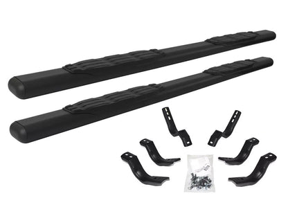 Go Rhino 04-14 Ford F-150 5in 1000 Series Complete Kit w/Sidestep + Brkts - 105412687T