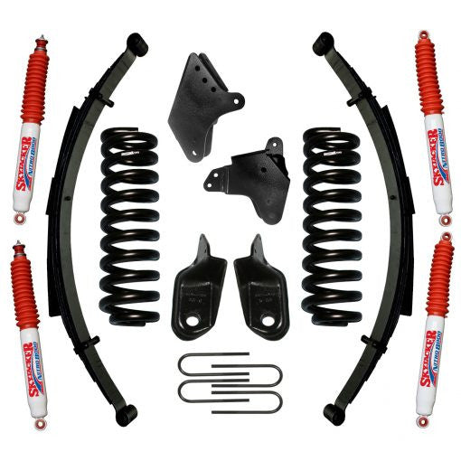 Skyjacker 4" 80-96 BRO 4WD W/REAR SPR - 184BKS-N