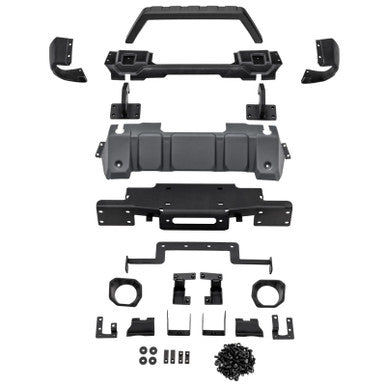 Rugged Ridge 18-21 Jeep Wrangler/Gladiator (JL/JT) Venator Modular Bumper - Black - 11549.45