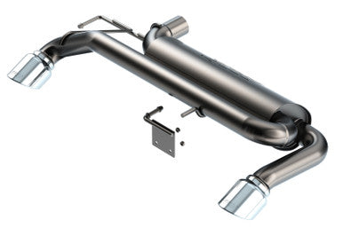 Borla 2021+ Ford Bronco 2.3L 4WD ATAK Axle Back Exhaust w/ Bright Chrome Tips - 11975