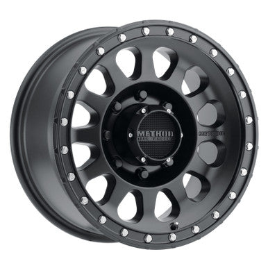 Method MR315 18x9 +18mm Offset 8x6.5 130.81mm CB Matte Black Wheel - MR31589080518