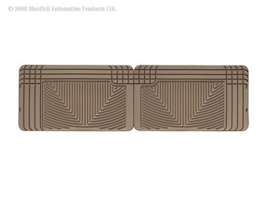 WeatherTech 96 GMC Rally Van Rear Rubber Mats - Tan - W25TN