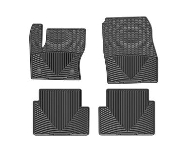 WeatherTech 13-19 Ford Escape Front & Rear Rubber Mats - Black- W283-W284