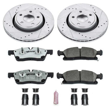 Power Stop 11-19 Dodge Durango Front Z26 Street Warrior Brake Kit - K5954-26