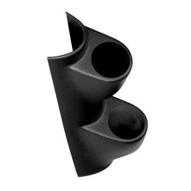 Autometer 87-97 Ford F Series (except 97 F150) 2-1/16 Dual Pod (Black) - 15300
