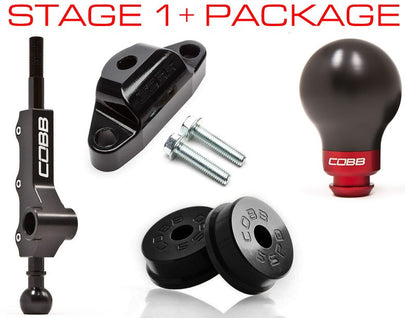 Cobb Subaru 08+ WRX / 05-09 LGT/OBXT / 06-08 FXT 5-Speed Stage 1+ Drivetrain Package - Stealth Black
