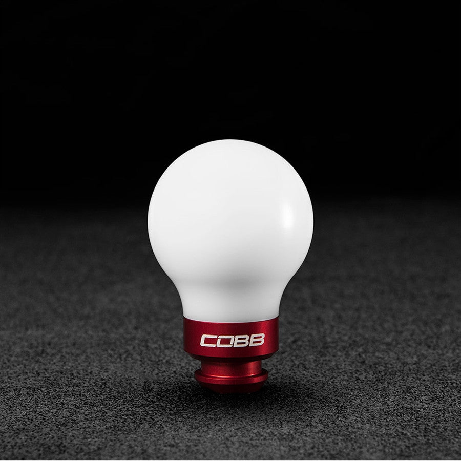 Cobb Subaru 08+ WRX / 05-09 LGT/OBXT / 06-08 FXT 5MT Stage 1+ Drivetrain Package- White Race Red Shift Knob