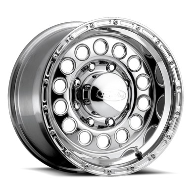Raceline 887 Rock Crusher 17x9in / 6x139.7 BP / 0mm Offset / 107.95mm Bore - Polished Wheel - 887-79060