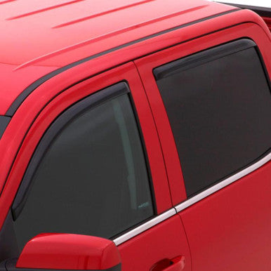 AVS 14-18 Subaru Forester Ventvisor In-Channel Front & Rear Window Deflectors 4pc - Smoke - 194375