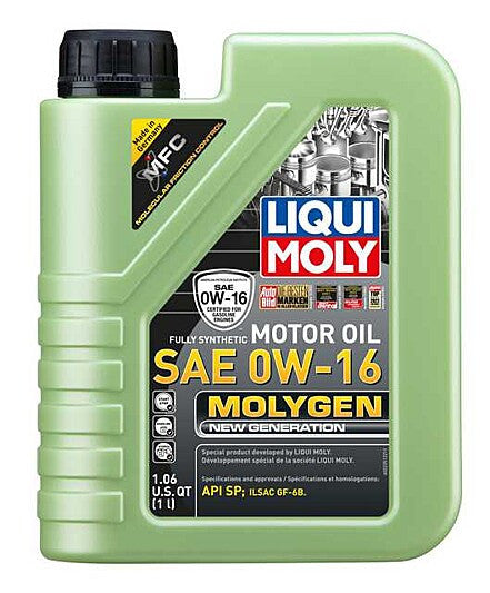 LIQUI MOLY 5L Molygen New Generation Motor Oil SAE 0W16 - 22252