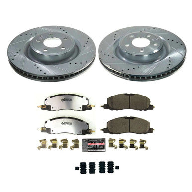 Power Stop Z36 Truck & Tow Front Upgrade Brake Kit For 2020-22 Ford Explorer - K8672-36