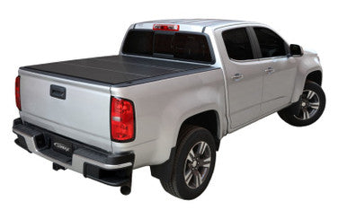 Access LOMAX Tri-Fold Cover for 2016-19 Toyota Tacoma (Excl OEM Hard Covers) - 5ft Short Bed - Matte Black - B1050019