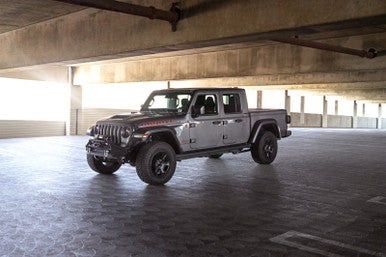 DV8 Offroad 07-23 Jeep Wrangler JK/JL & Gladiator JT FS-1 Series Stubby Front Bumper - FBJL-11