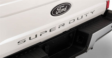Putco 19-20 Ford Ranger - Black Platinum Tailgate Letters RANGER - 55554BPFD