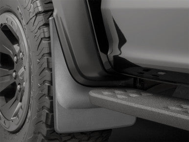 WeatherTech 2020+ Ford Escape/Escape Hybrid Front No Drill Mudflaps - Black - 110117-120117
