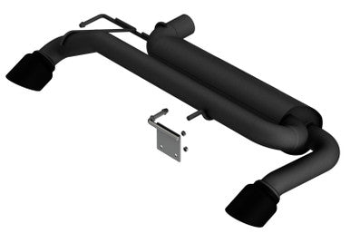 Borla 2021+ Ford Bronco 2.3L 4WD Touring Axle Back Exhaust w/ Black Coated Tips - 11973CB