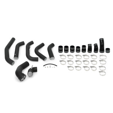 Mishimoto 15-16 Ford F-150 3.5L EcoBoost I/C Pipe Kit - Wrinkle Black - MMICP-F35T-15KWBK