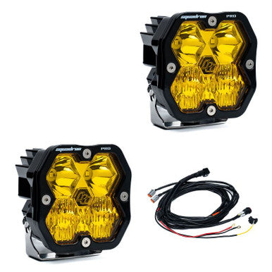 Baja Designs Squadron-R 2.0 Sport LED Driving/Combo (Pair) - Baja Amber - 5878132