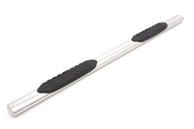 Lund 07-17 Toyota Tundra CrewMax 5in. Oval Straight SS Nerf Bars - Polished - 23995003