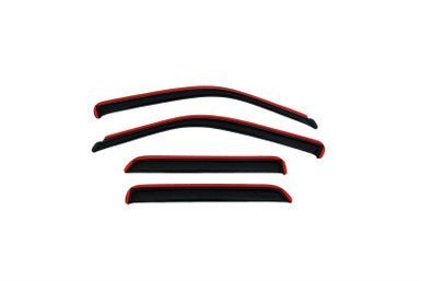 AVS 05-10 Jeep Grand Cherokee Ventvisor In-Channel Front & Rear Window Deflectors 4pc - Smoke - 194243