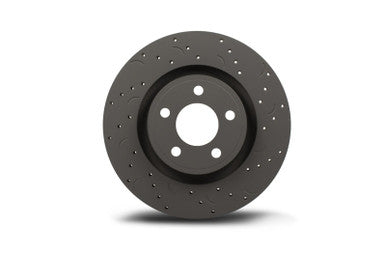 Hawk Talon Brake Rotor and Pad Kit - Drilled & Slotted - HPS - Front - HKC4924.704F